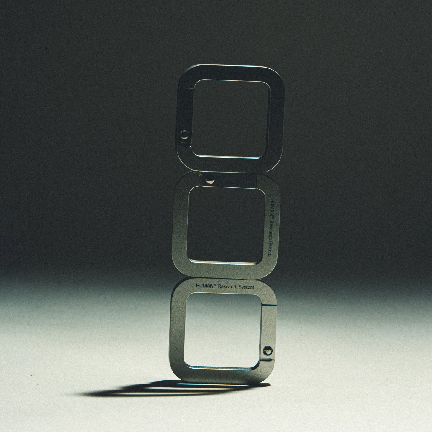 HUMAN™ Universal Carabiner Silver Anodized